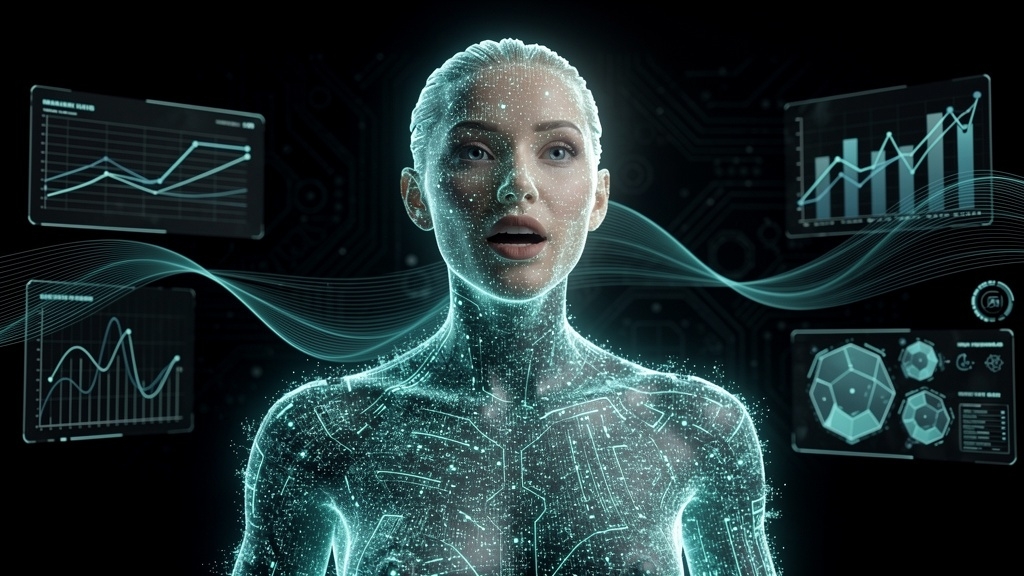 Avatar AI olografico parlante