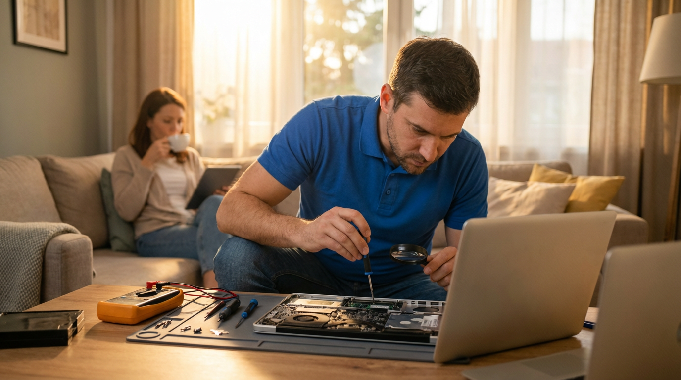 Assistenza informatica a domicilio Puglia — riparazione PC laptop tecnico certificato