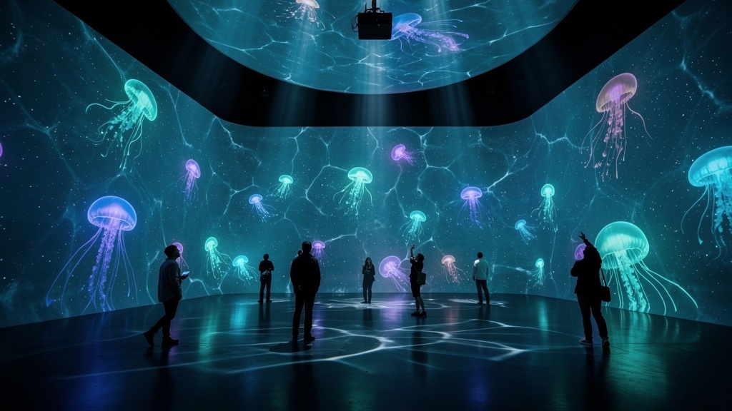 Installazione immersiva 360 gradi