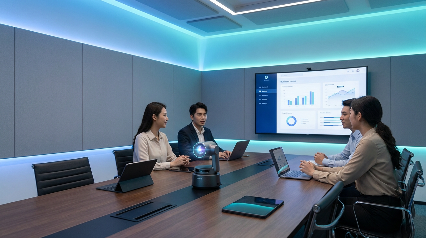 Sale conferenze multimediali Puglia — OBSBOT Samsung Poly videoconferenza Teams Zoom